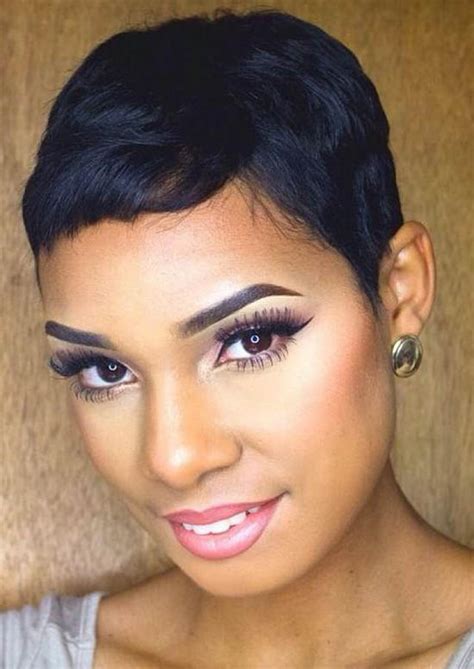 black people pixie cut